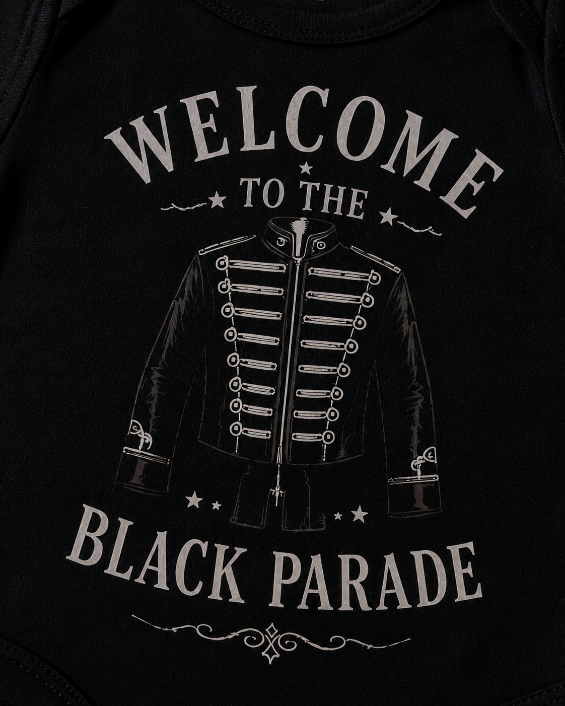 My Chemical Nappy Baby Vest | My Chemical Romance Inspired Emo Baby Bodysuit | Alternative Baby Clothes 🖤🩶