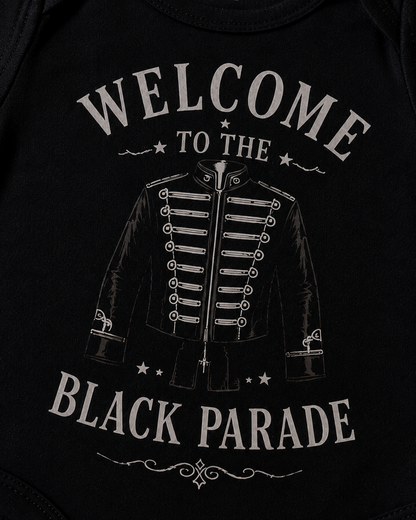 My Chemical Nappy Baby Vest | My Chemical Romance Inspired Emo Baby Bodysuit | Alternative Baby Clothes 🖤🩶