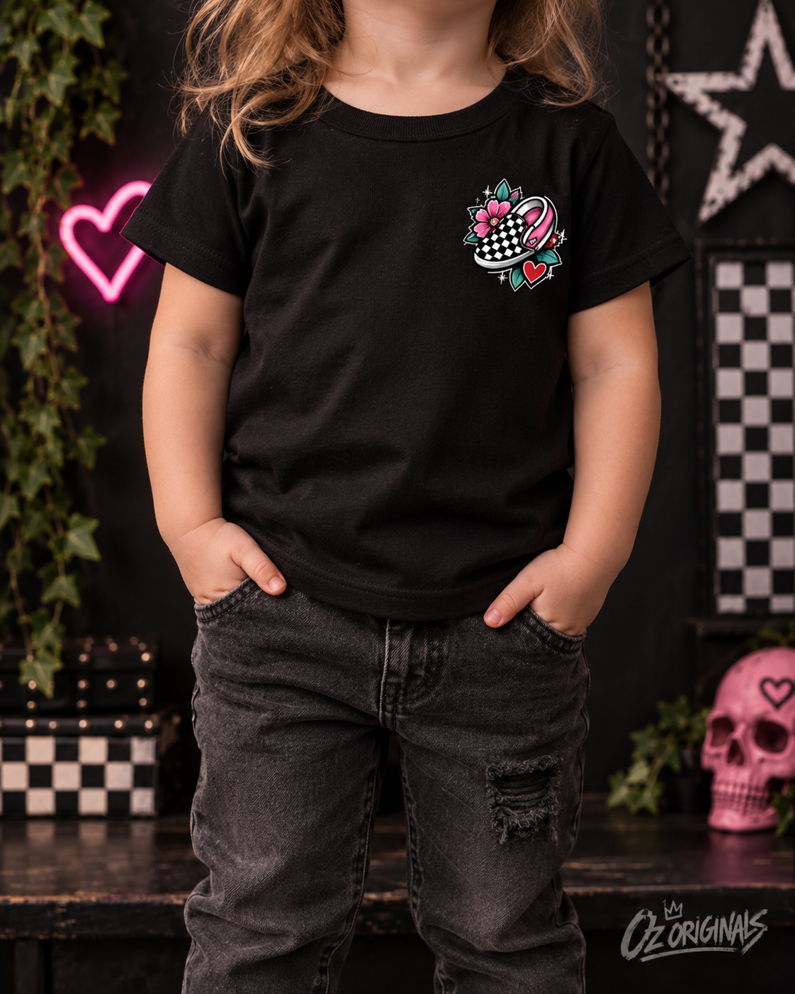 My Mama Told Me It’s Not a Phase Toddler T-Shirt | Alternative Kids Tee | Black or White